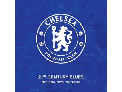 Oficiální nástěnný kalendář 2026 FC Chelsea: Legendy (30,5 x 30,5 | 61 cm)