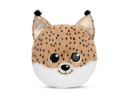 NICI Glubschis polštář Rys Lenzo 32x32cm