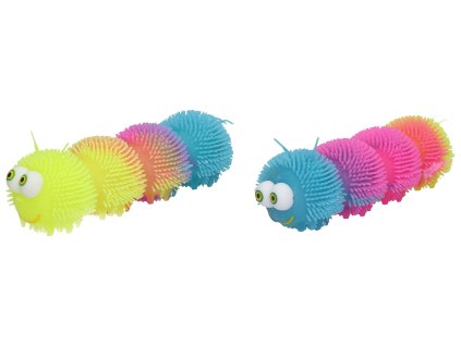 Mačkací housenka blikající 25 cm