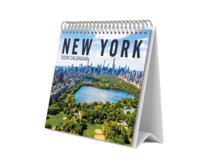 Stolní kalendář 2026: New York (20 x 17 cm)