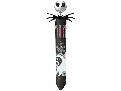 Vícebarevná propiska The Nightmare Before Christmas | Ukradené Vánoce: Jack Skellington (délka 16 cm)