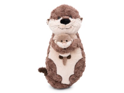 NICI polštář Vydra Oda & Odalina 40x20cm, postavička, GREEN