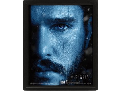 Proměňovací obrázek Game of Thrones | Hra o Trůny: Jon Snow vs. Knight King (26 x 20 cm)