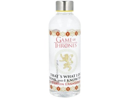 Plastová láhev na pití Game Of Thrones | Hra o trůny: Lannister (objem 850 ml)