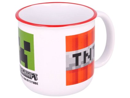 Keramický hrnek Minecraft: Creeper & TNT (objem 415 ml)