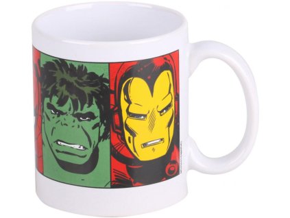 Keramický hrnek Marvel | Avengers: Tváře (objem 315 ml)