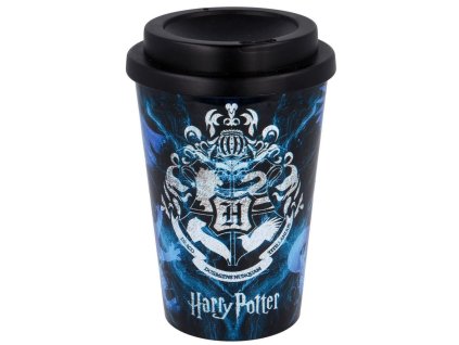 Plastový cestovní hrnek Harry Potter: Bradavice (objem 390 ml)