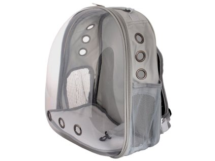Petbag Transparent batoh na mazlíčky šedá