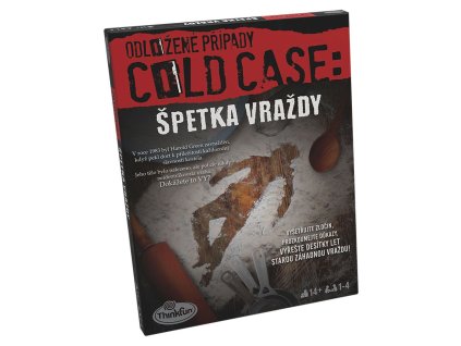 ThinkFun Odložené případy: Špetka vraždy
