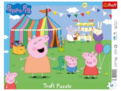 Trefl Puzzle vkládací 25 - Peppa Pig