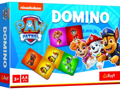 Trefl HRA DOMINO krabička -  Paw Patrol