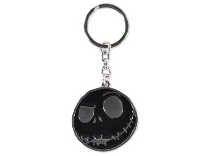 Kovový přívěsek na klíče Disney | Nightmare Before Christmas | Ukradené Vánoce: Jackova hlava
