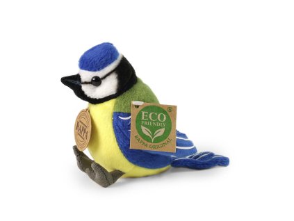 Plyšová sýkorka 12 cm ECO-FRIENDLY