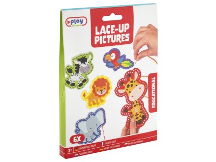 Kreativní set vyšívání zvířátka 6 obrázků