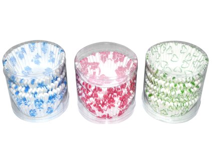 Košíčky cukrářské barevné 10,5cm (pr. 4,5cm, v. 3cm) - 100ks