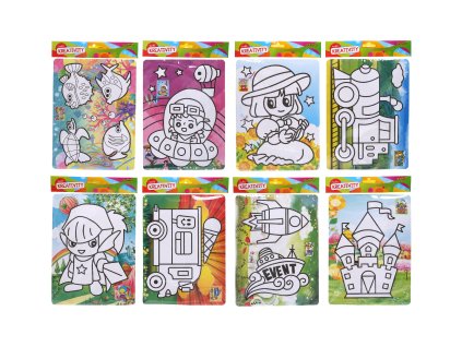 Kreativní set 20,5x30,5 cm - pískování