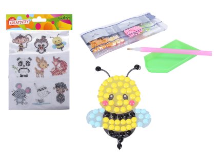 Kreativní set diamond nálepky s kamínky Zvířátka