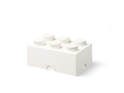LEGO úložný box 6 - bílá