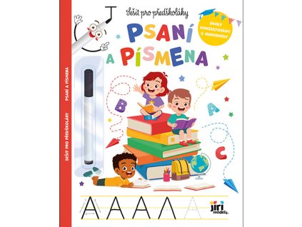 Sešit pro předškoláky Psaní a písmena