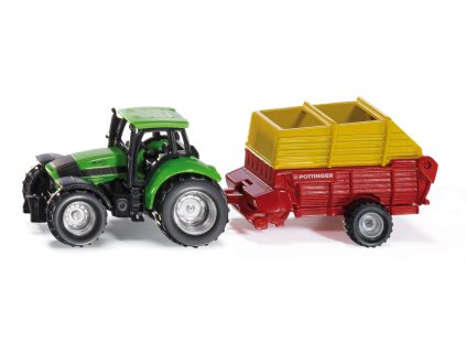 SIKU Blister - Traktor s vlekem