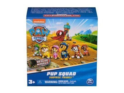 TLAPKOVÁ PATROLA SBĚRATELSKÉ FIGURKY RESCUE WHEELS