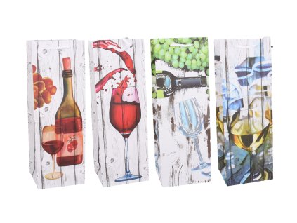 Dárková taška na láhev M 36x12,5x8,5 cm Celorok