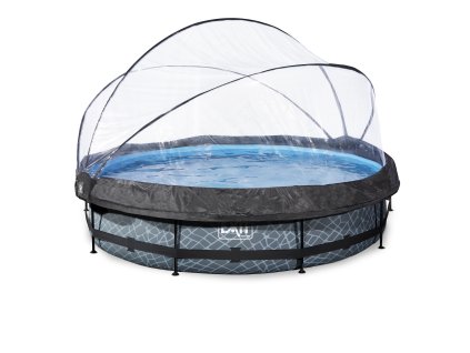 Bazén Exit ø360 x 76 cm s filtrací a krytem