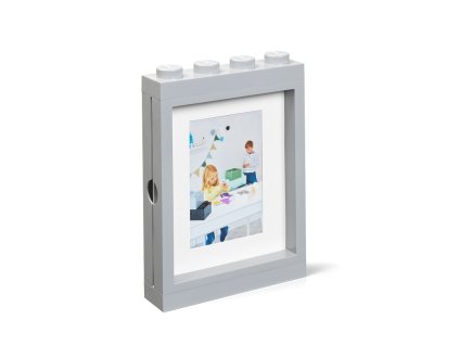 LEGO fotorámeček - šedá