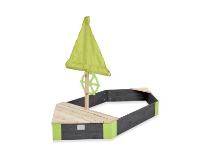 Pískoviště Exit Aksent pirátská loď 190 x 90 cm