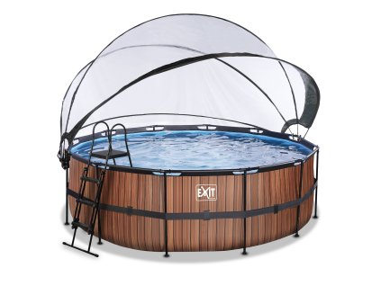 Exit ø 427 x 122 cm s pískovou  filtrací a krytem