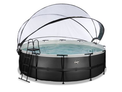 Exit ø 488 x 122 cm s pískovou  filtrací a krytem