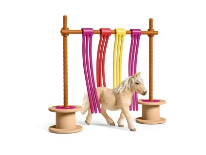 Fáborkový závěs pro poníky