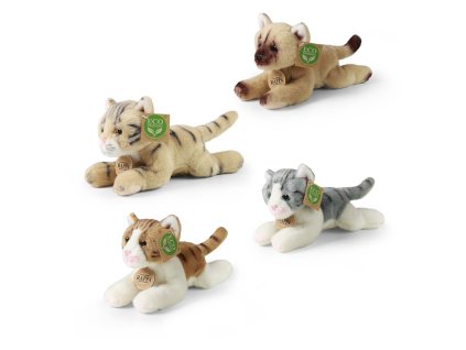 Plyšová kočka 21 cm ECO-FRIENDLY