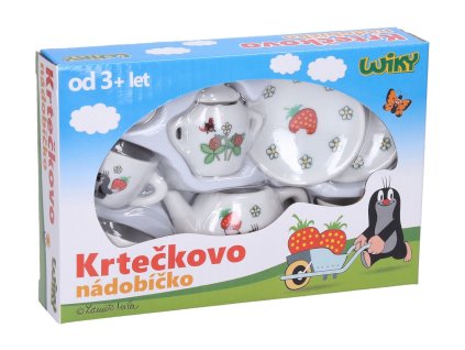 Čajová porcelánová souprava - Krtek