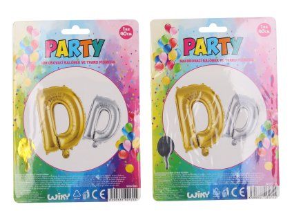 Balónek nafukovací - písmeno D