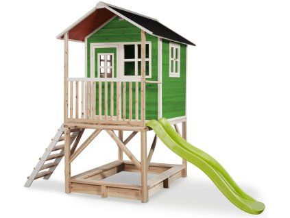 Zahradní cedrový domeček Exit Loft 500 zelený