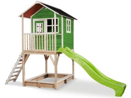 Zahradní cedrový domeček Exit Loft 700 zelený