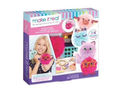 Přívěsky, roztomilé chlupaté koule