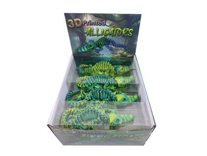 Magický krokodýl 3D