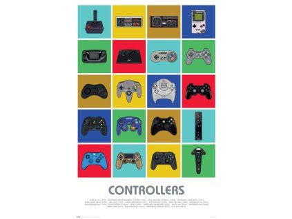 Plakát Controllers (61 x 91,5 cm) 150 g