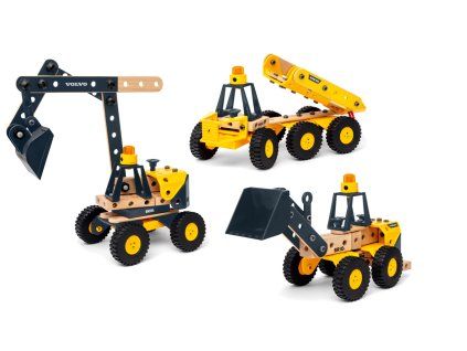 Builder - stavební vozidla Volvo, 3 stroje