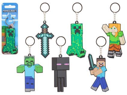 Minecraft klíčenka postavička 8 cm
