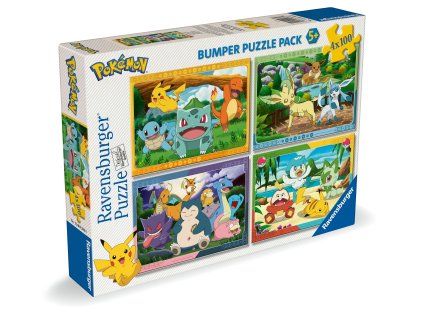Pokémon 4x100 dílků