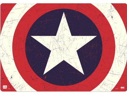 Podložka na stůl Marvel: Capitan America (49,5 x 34,5 cm)