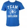 Pánské tričko The Big Bang Theory|Teorie velkého třesku: Team Sheldon  modré bavlna