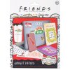 Set 4 listů PVC samolepek na elektroniku Friends|Přátelé: Icons (23 x 17 cm)