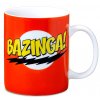 Bílý keramický hrnek Big Bang Theory|Teorie velkého třesku: Bazinga (objem 300 ml)