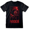 Pánské tričko Star Wars: Vader  černá bavlna