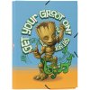 Složka s klopami Marvel|Strážci galaxie: Get your Groot on (26 x 34 x 2 cm)