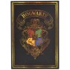Poznámkový A5 blok Harry Potter: Barevný znak (14,8 x 21 cm)